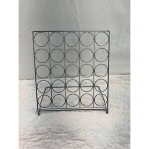 K-cup 25 count minimalist metal holder